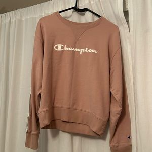 champions mauve crewneck